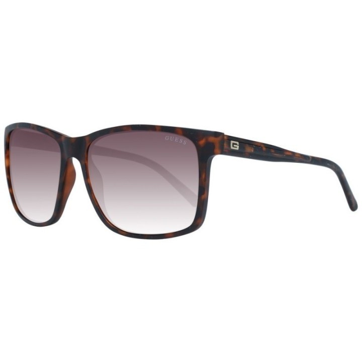 Gafas de sol marrones polarizadas para hombre Guess vista lateral