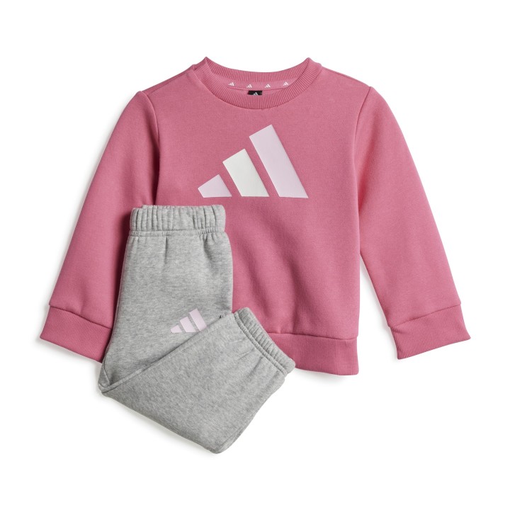 Chándal Adidas I BL FL JOG 240 ROSA/GRIS