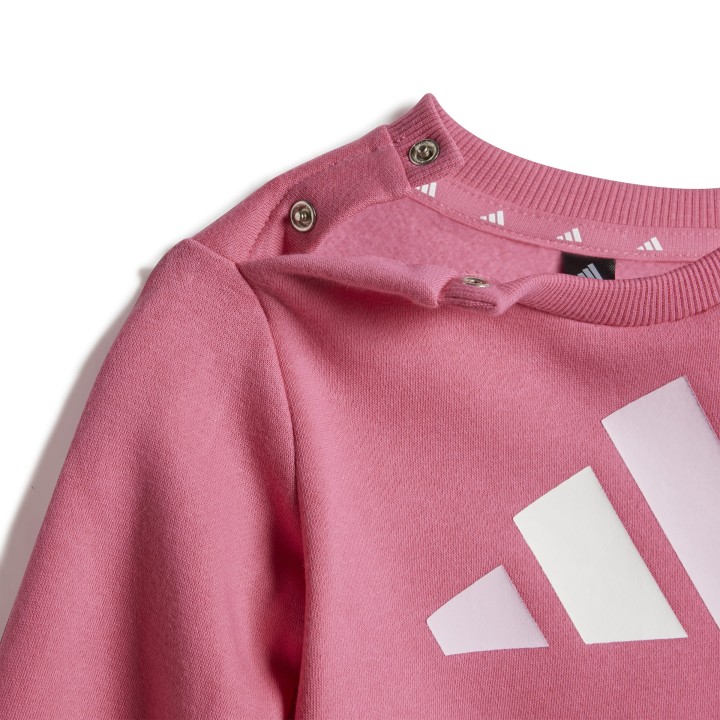 Chándal Adidas I BL FL JOG 240 ROSA/GRIS
