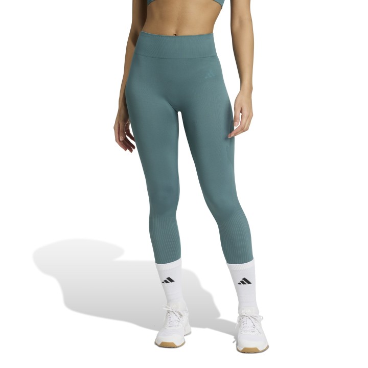 Leggins Adidas WE KNIT 1/1 L VERDES