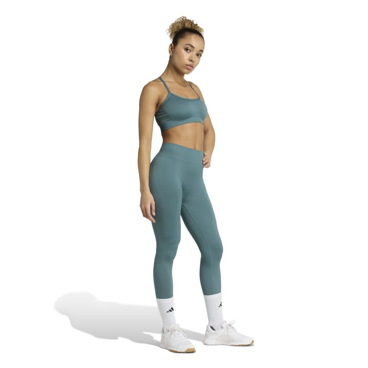 Leggins Adidas WE KNIT 1/1 L VERDES