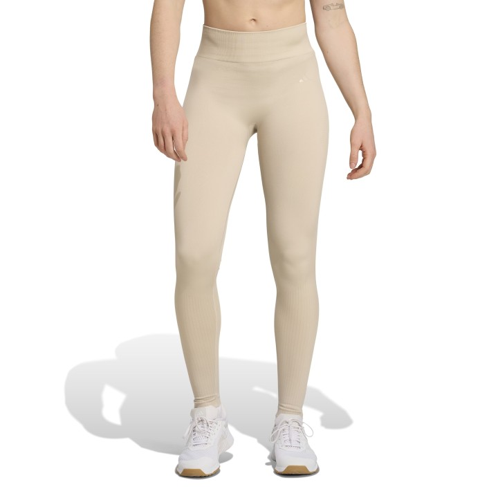 Leggins Adidas WE KNIT 1/1 L BEIGE