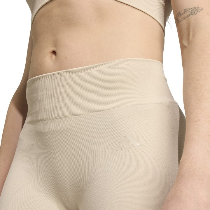 Leggins Adidas WE KNIT 1/1 L BEIGE