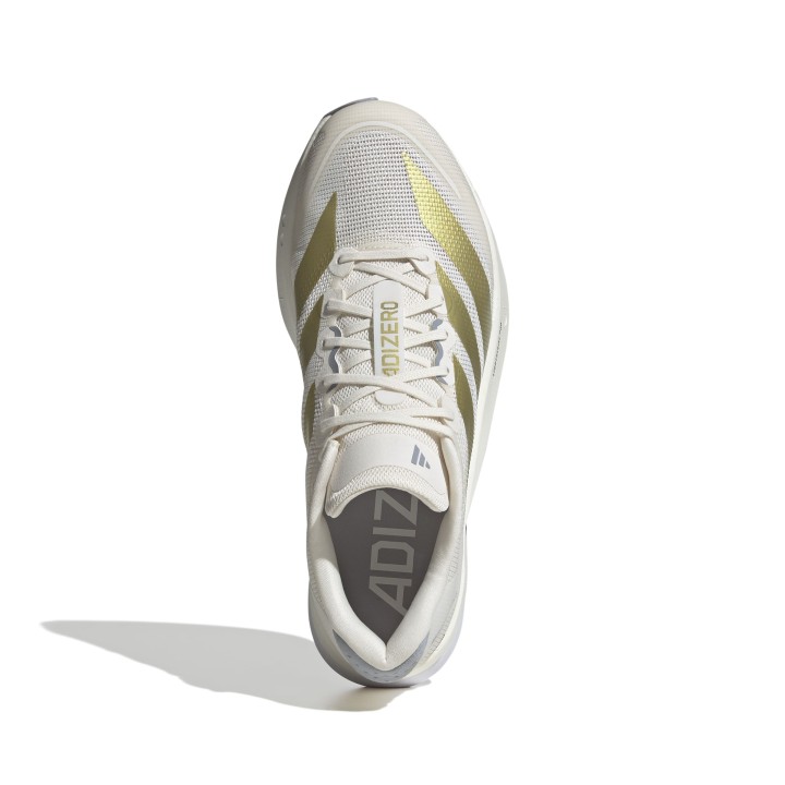 Zapatillas Adidas ADIZERO BOSTON 13 BLANCAS/DORADO