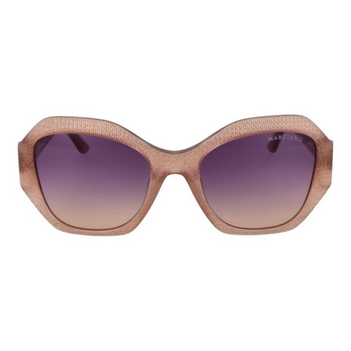 Gafas de sol acetato natural para mujer Marciano by Guess frontal