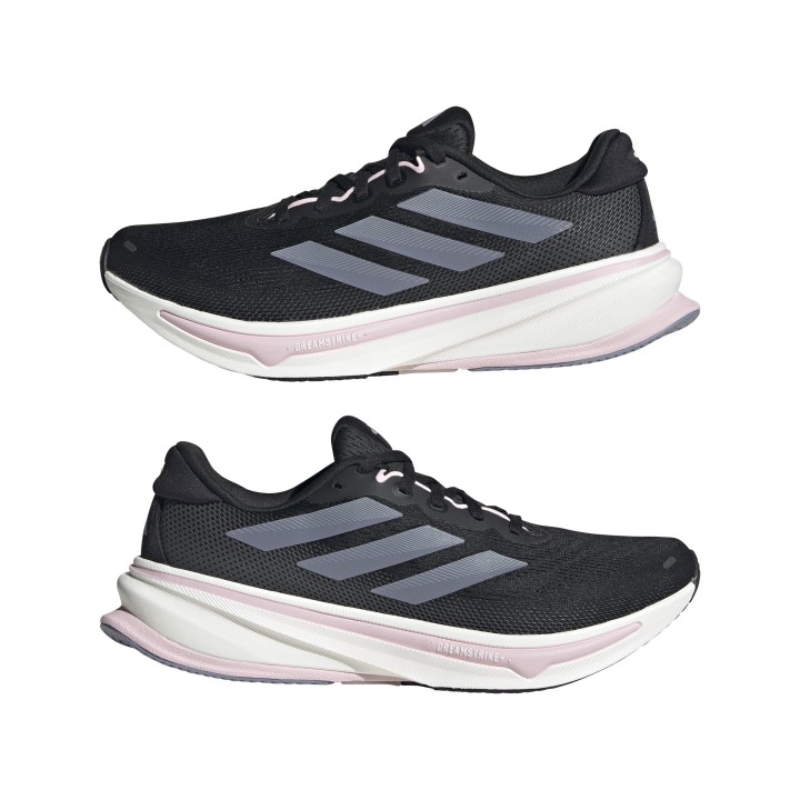 Zapatillas Adidas SUPERNOVA RISE 2 NEGRAS/ROSA
