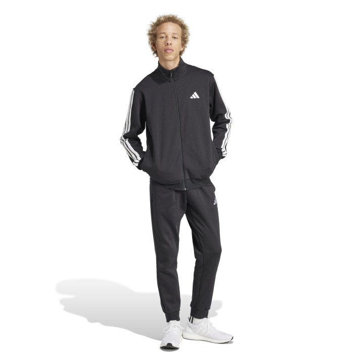 Chándal Adidas M 3S FL TT TS NEGRO negro