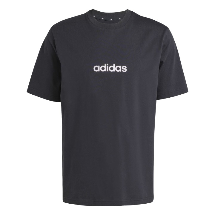 Camiseta Adidas M LIN SJ T NEGRO/BLANCO
