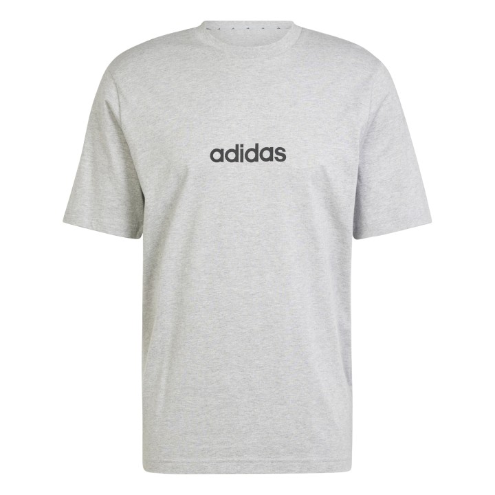 Camiseta Adidas M LIN SJ T GRIS/NEGRO