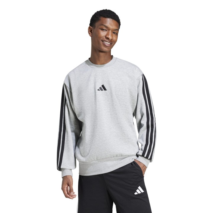 Sudadera Adidas M 3S FL SWT GRIS