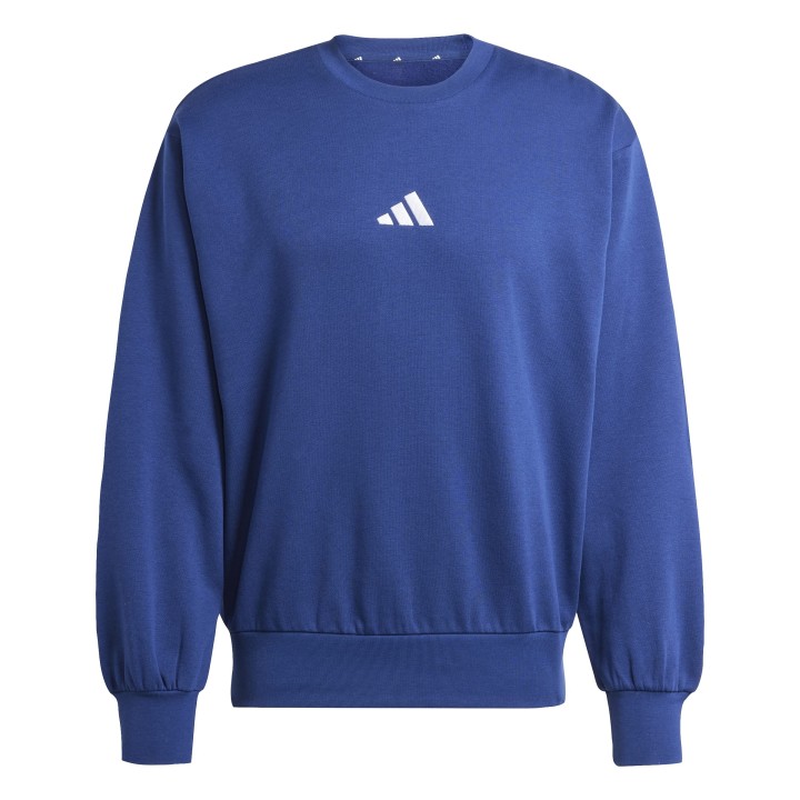 Sudadera Adidas M FEELCOZY SWT AZUL OSCURO/BLANCO