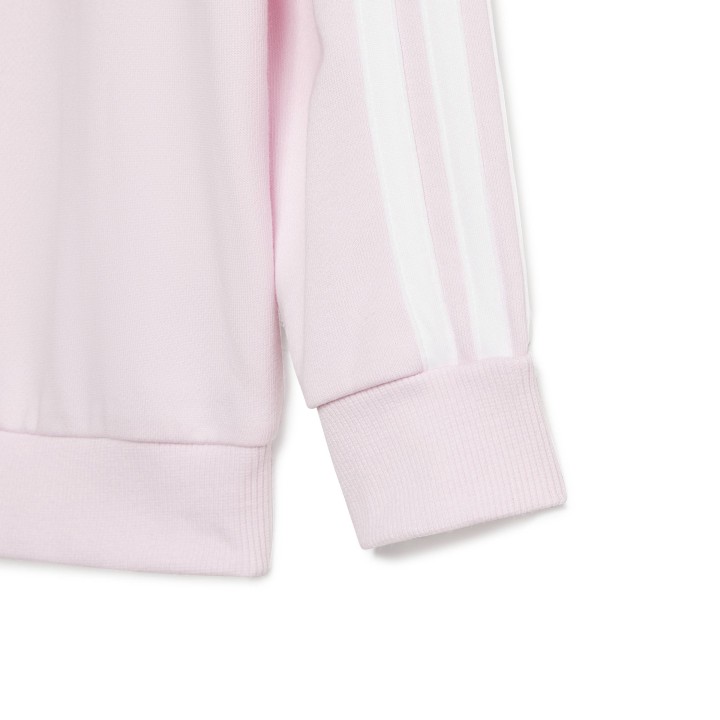 Chándal Adidas I 3S FT JOG 240 ROSA CLARO/BLANCO