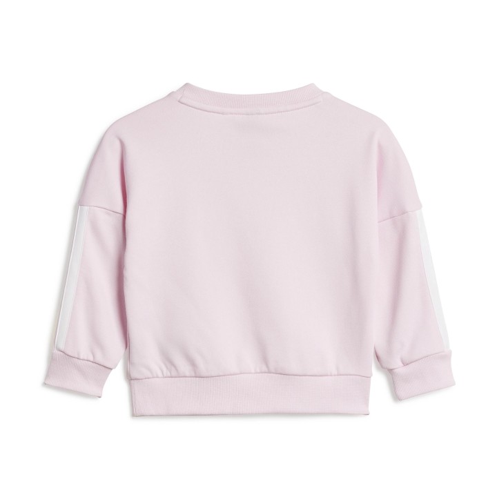 Chándal Adidas I 3S FT JOG 240 ROSA CLARO/BLANCO