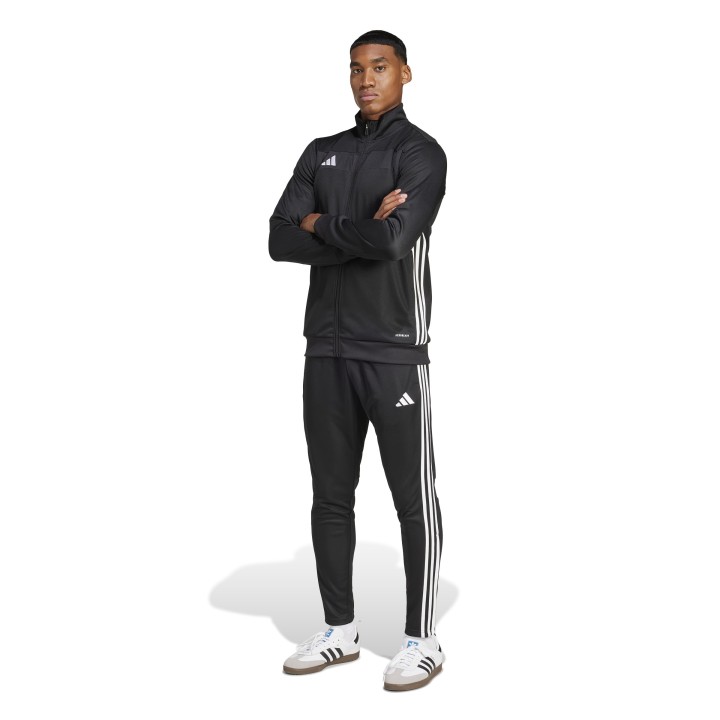 Chándal Adidas Tiro Essentials negro blanco vista general