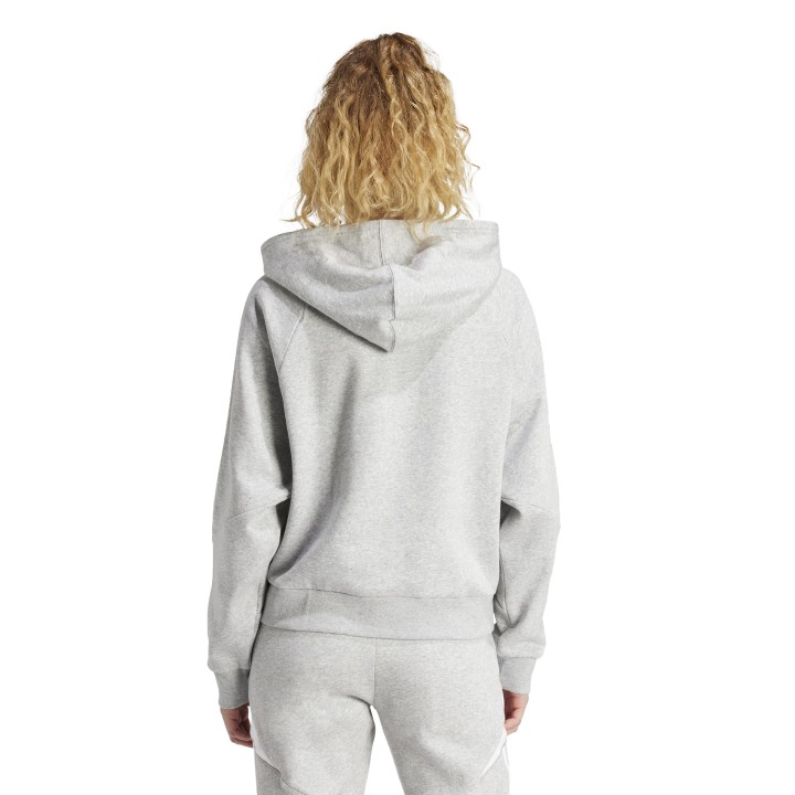 Sudadera Adidas TIRO24 SWHOODW GRIS/BLANCO