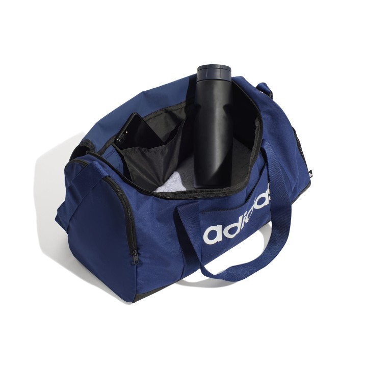 Bolsa Adidas LINEAR DUFFEL S AZUL OSCURO/BLANCO