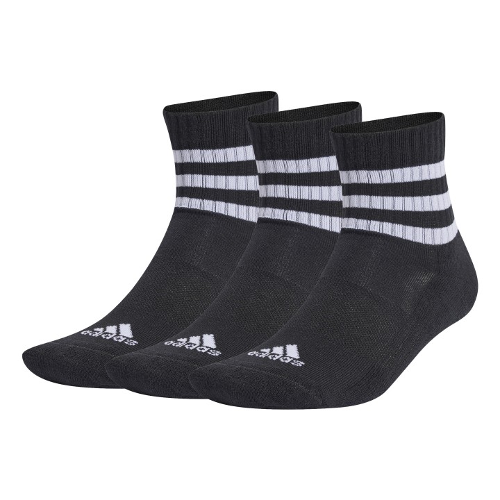 Calcetines Adidas 3S C SPW MID 3P NEGRO/BLANCO