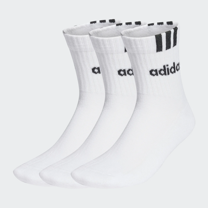 Calcetines Adidas C 3S LIN 3P BLANCO/NEGRO