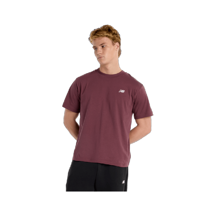 Camiseta New Balance Sport Essentials Cotton granate