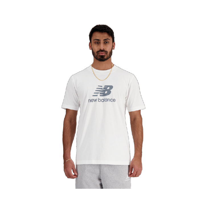 Camiseta New Balance Sport Essentials Logo blanco