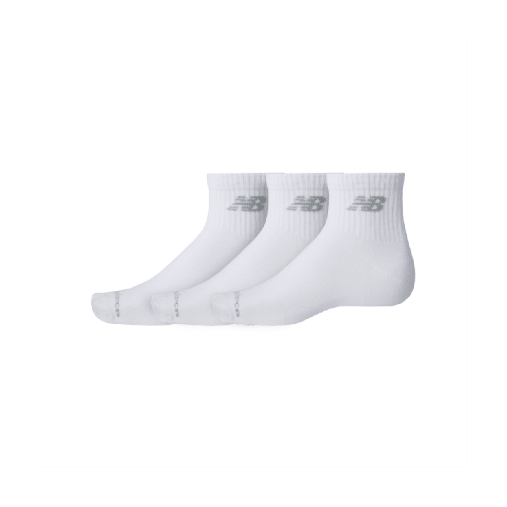 Calcetines New Balance Performance Basic Ankle 3 Pack blancos