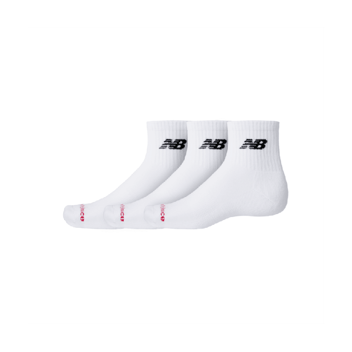 Calcetines New Balance Everyday Ankle 3 Pairs blancos