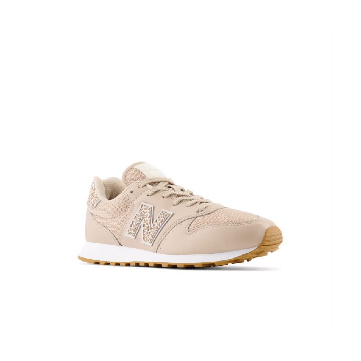 Zapatillas New Balance 500 beige leopardo