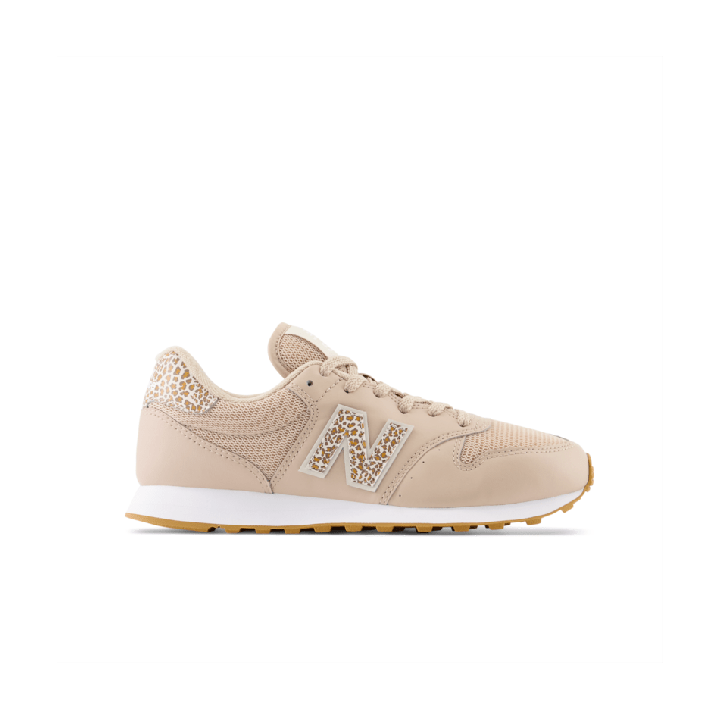 Zapatillas New Balance 500 beige leopardo