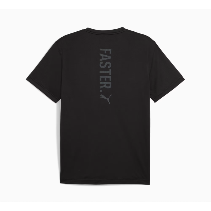 Camiseta Puma GRAPHICS RUNNING FASTER M AW25 negro