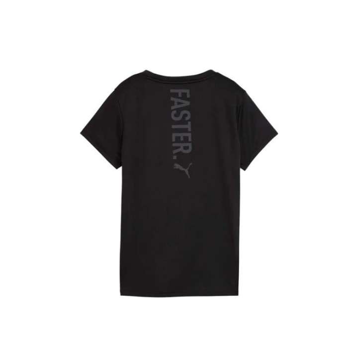 Camiseta Puma GRAPHICS RUN FOREVER FASTER W AW25 negro