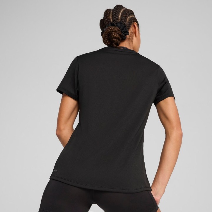Camiseta Puma W TAD ESSENTIAL VNECK C/O negro