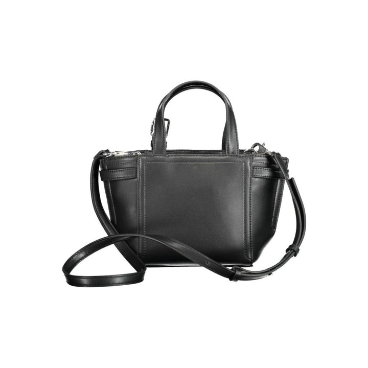 Calvin Klein Bolso negro asa con logo grande