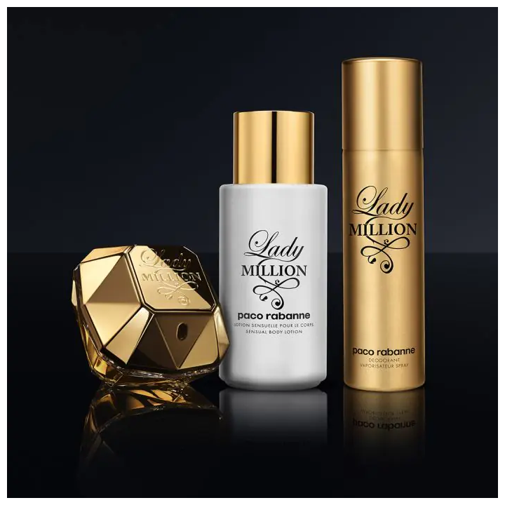 Estuche Perfume Paco Rabanne LADY MILLION Eau De Parfum 80 Vaporizador