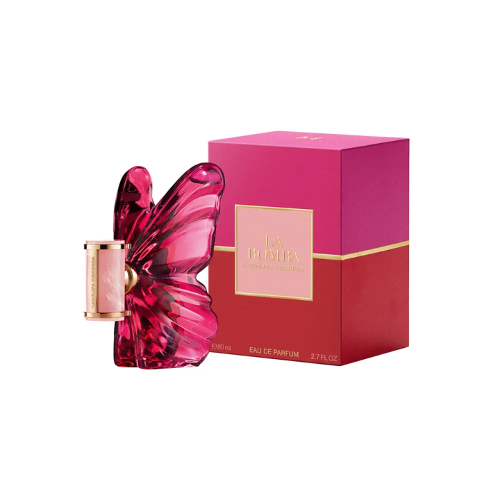 Estuche Carolina Herrera CH La bomba EDP perfume 80 ml