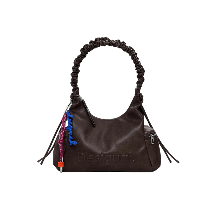 Desigual Bolso marrón de polietileno