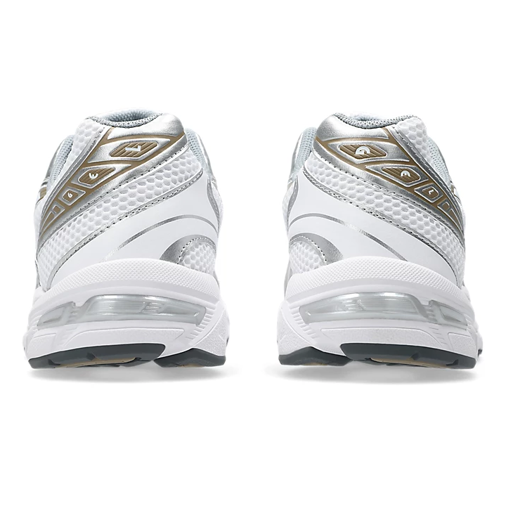 vista dorsal Zapatillas Asics Gel 1130 casual blanco pimienta