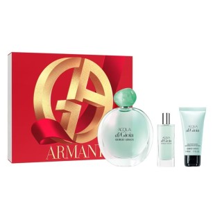 Perfume Giorgio Armani aqua di gioia EDP estuche 100 ml vista frontal general