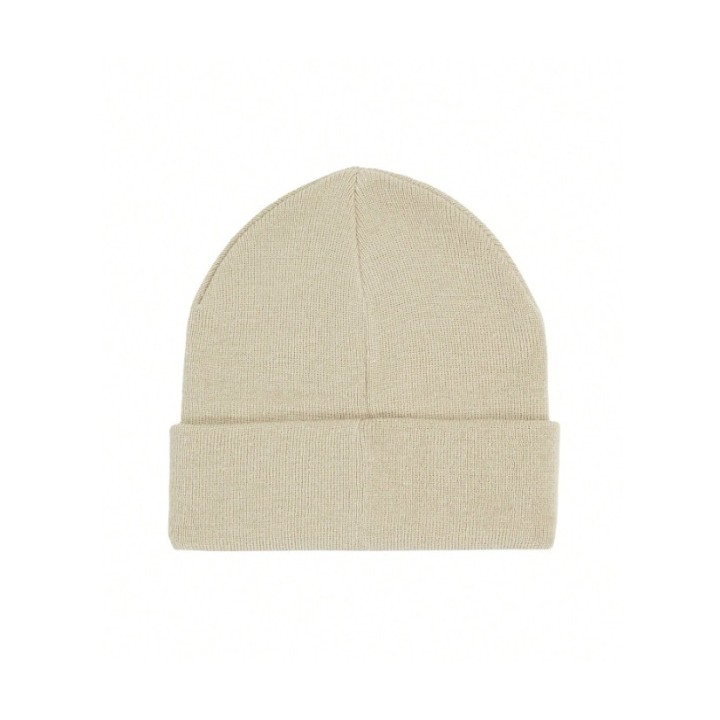 Gorro Calvin Klein poliéster reciclado negro mujer detrás