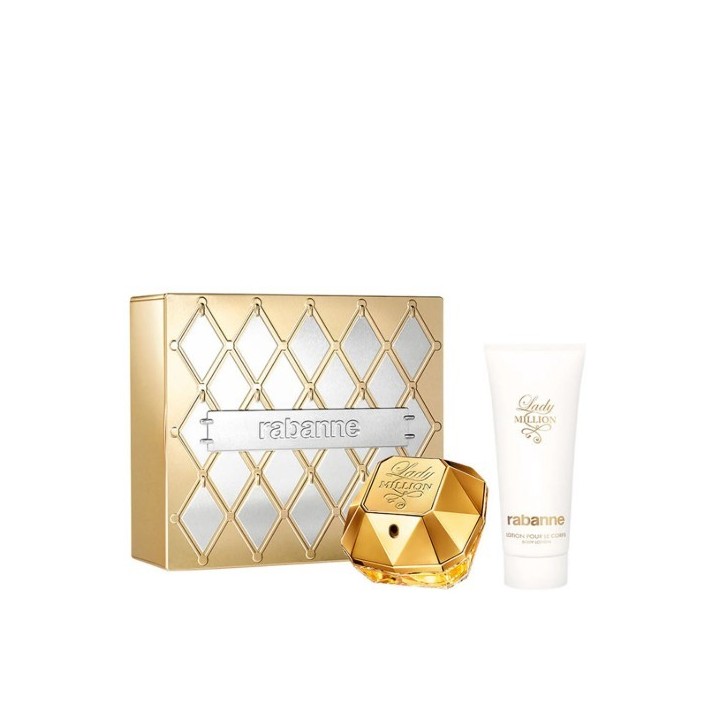 Estuche Paco Rabanne Lady Million perfume EDP 80 ml