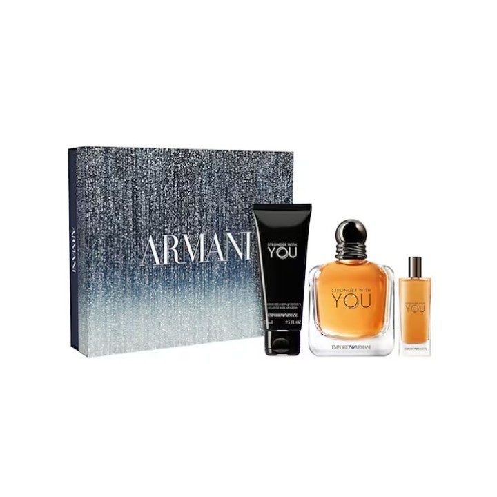 Estuche Armani Emporio Extronger perfume para hombre 100 ml