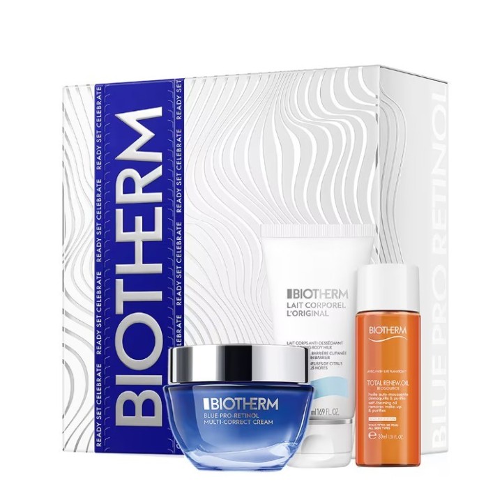 Biotherm blue estuche 3 productos