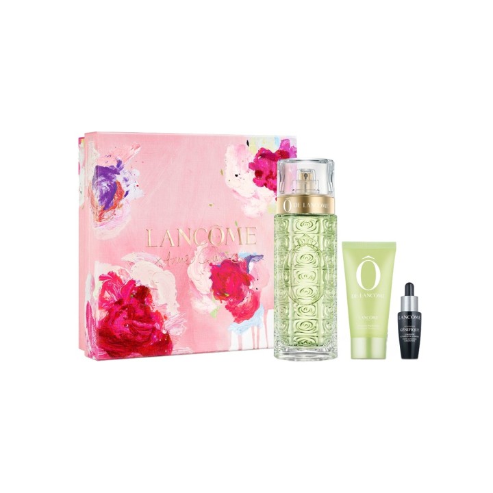 Estuche Lancôme o perfume verde Eau de Toilette