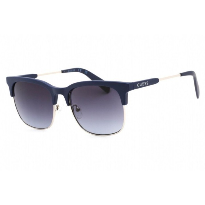 Gafas de sol azules polarizadas para hombre Guess vista lateral