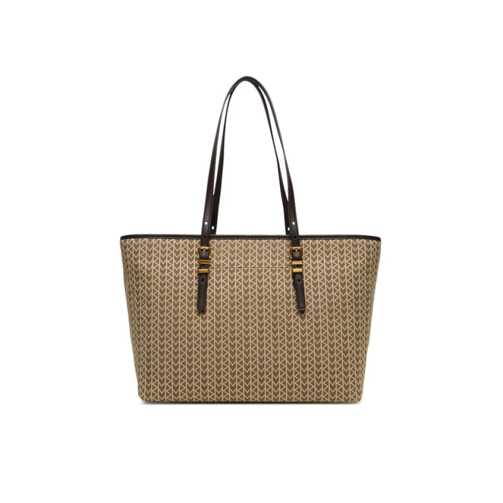 Bolso Michael Kors de jacquard beige