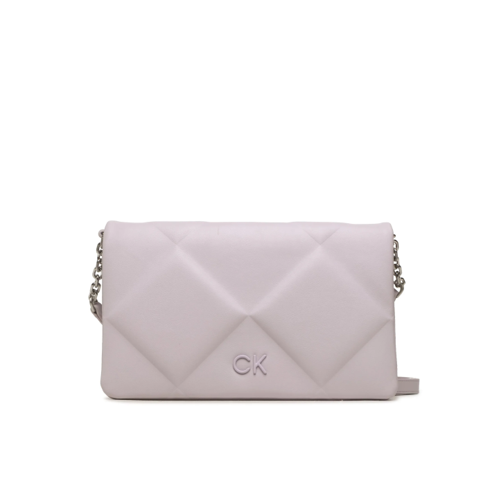 Bolso Calvin Klein lila pequeño de poliéster
