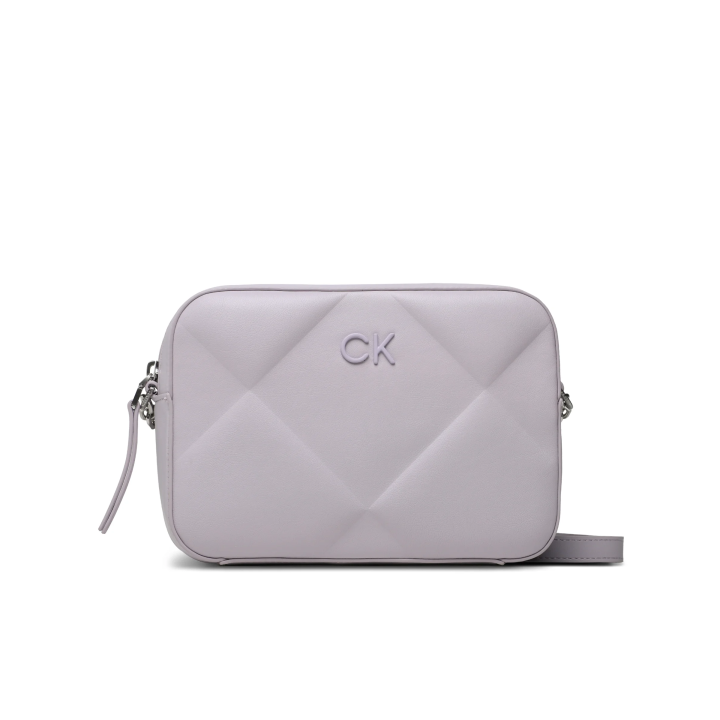 Bolso Calvin Klein rectangular de poliéster lila