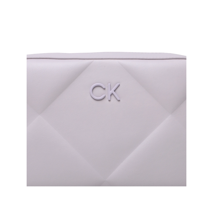 Bolso Calvin Klein rectangular de poliéster lila