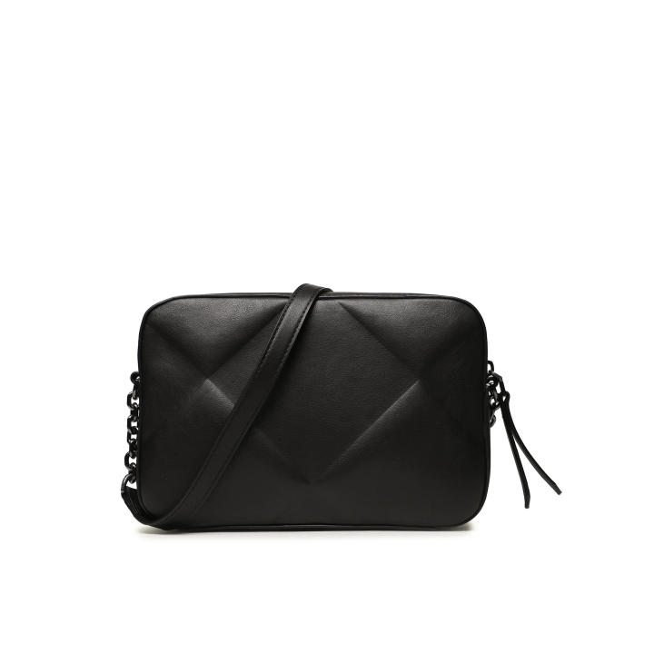 Bolso Calvin Klein pequeño rectangular de poliéster negro