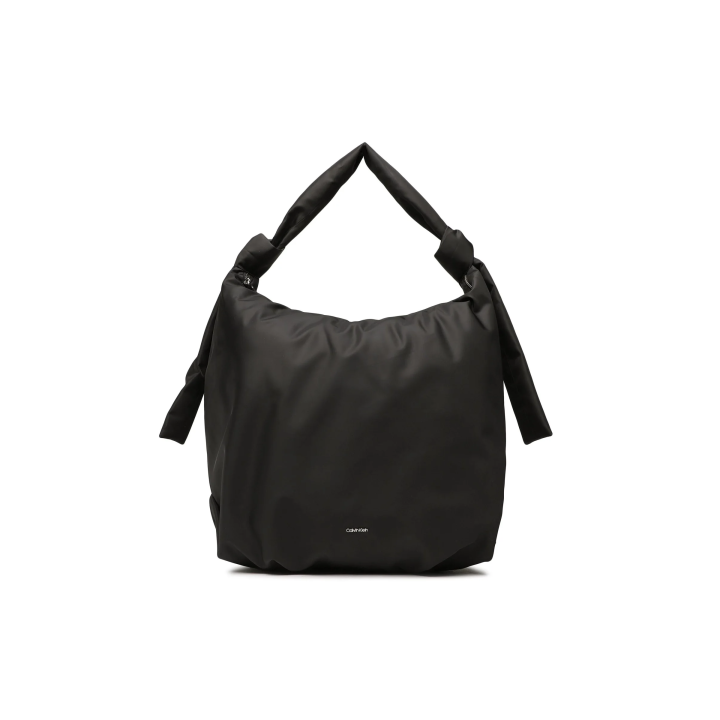 Bolso Calvin Klein elegante reciclado negro vista frontal