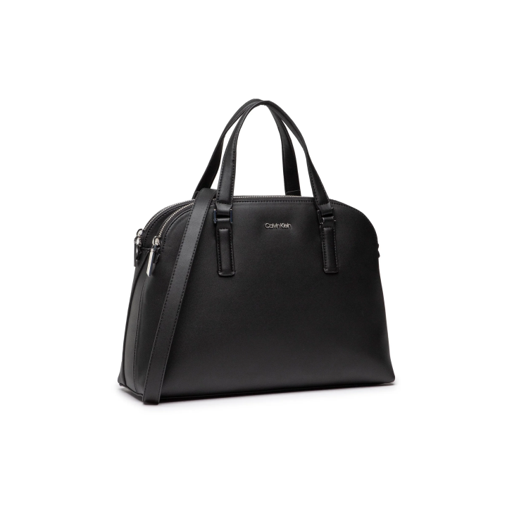 Bolso Calvin Klein de poliéster 100% reciclado plano negro